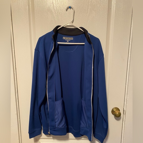Pebble Beach Performance Mens Full zip jacket size XL - Picture 3 of 4
